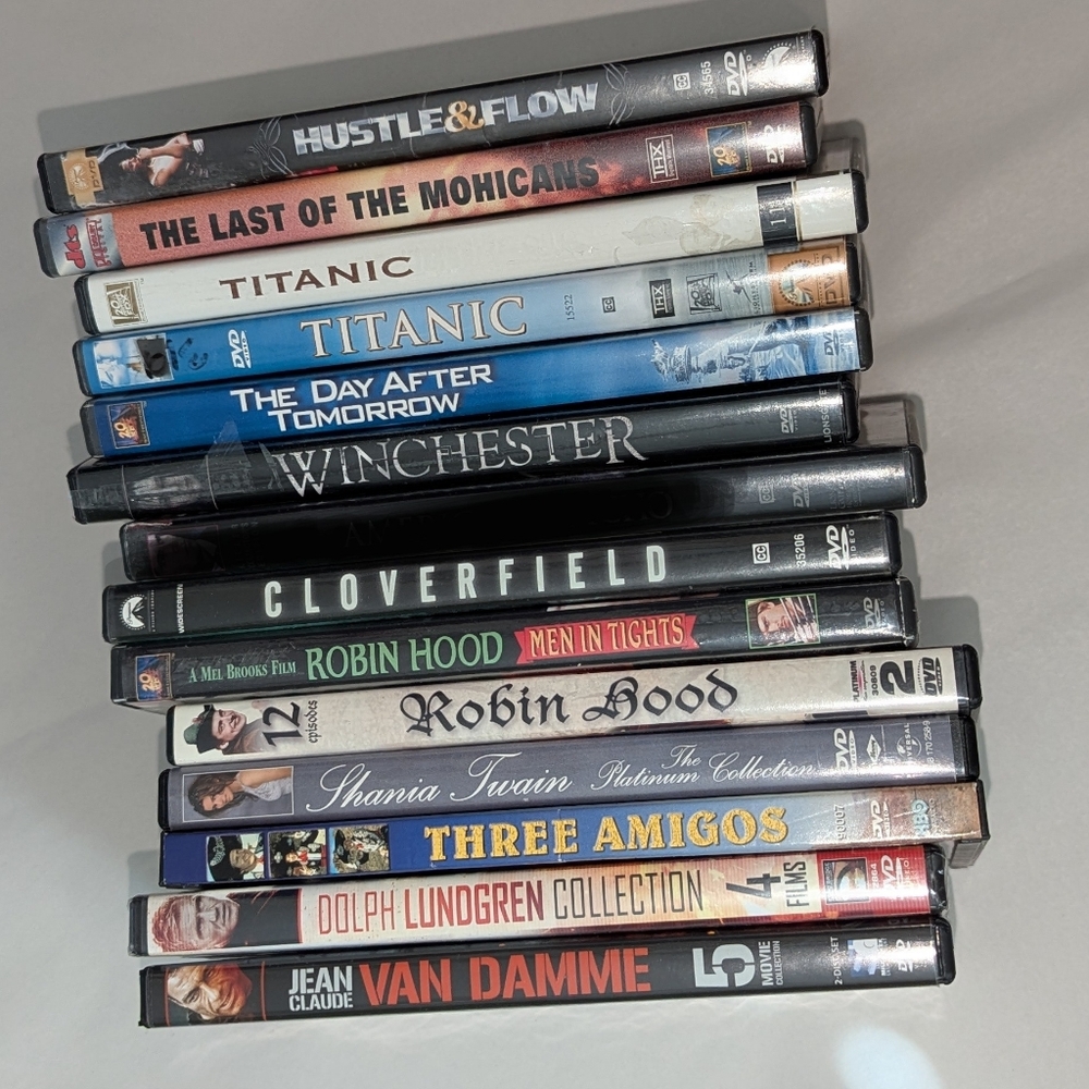 Assorted DVD Movie Lot - Mixed Titles